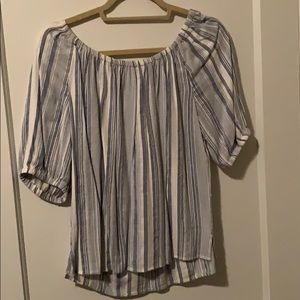 Cold shoulder stop from loft